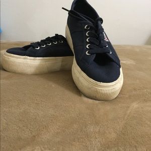 Superga Shoes Navy